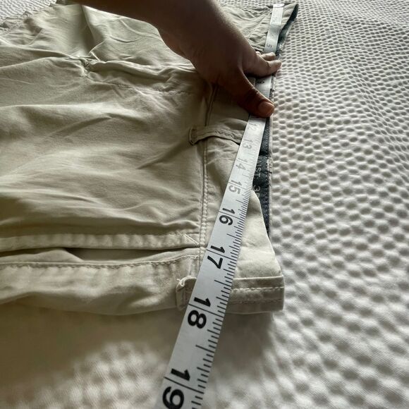 J.Crew Men’s Khaki Beige Chino Shorts Cotton Flat Front Casual Shorts Size 35 - Picture 6 of 9